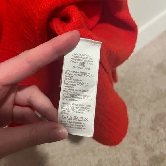 ♥️ J. Crew Red Sweater! - Picture 5 of 8